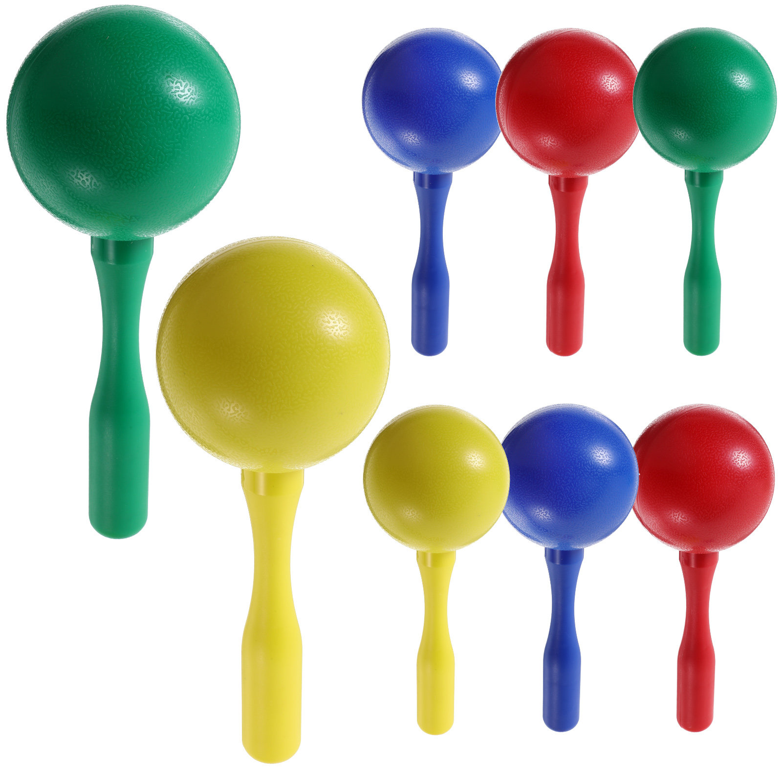 A Musical Instrument You Shake - 8Pcs Kids Shaking Maracas Percussion Musical