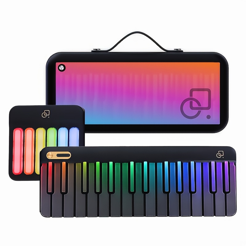 Musical Instrument Easy To Learn - Stylish LED-Backlit PopuPiano Smart Digital Piano: