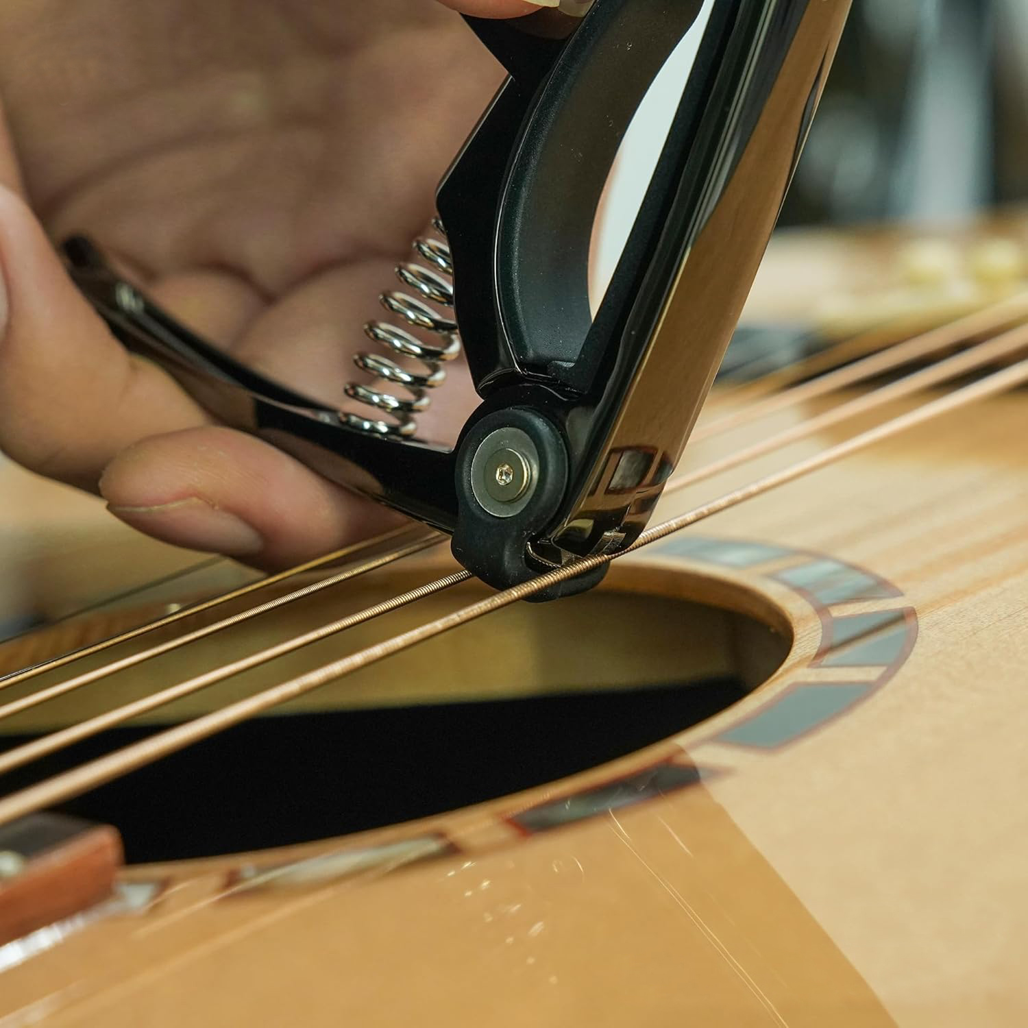 4-in-1 Guitar Capo for 6 Strin - Musical Instrument With Strings 评论和价格