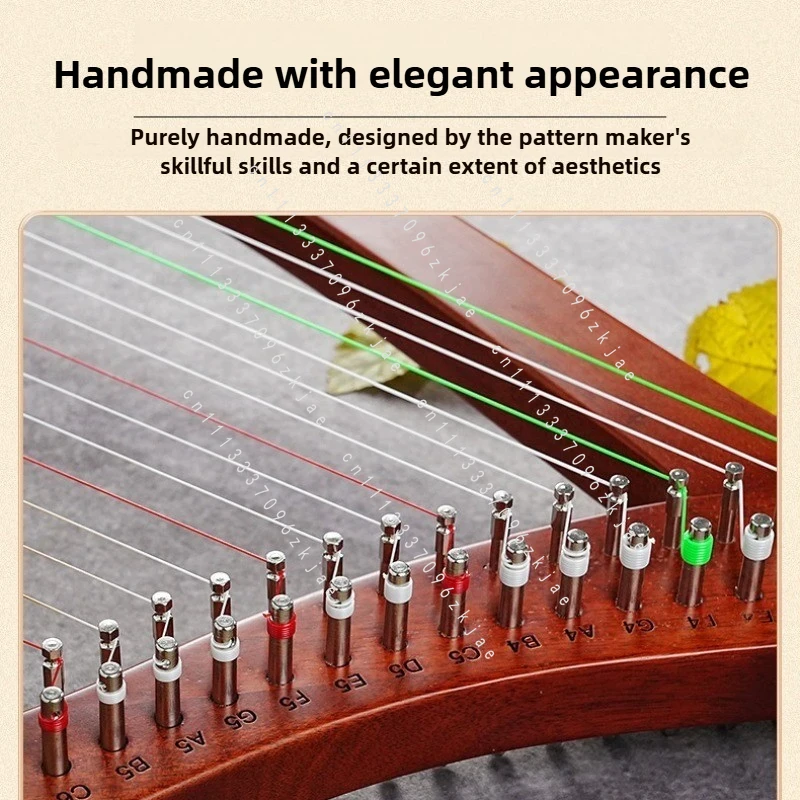 Handmade 15 Tone Harp Sound Th - Musical Instrument With Strings 评论和价格