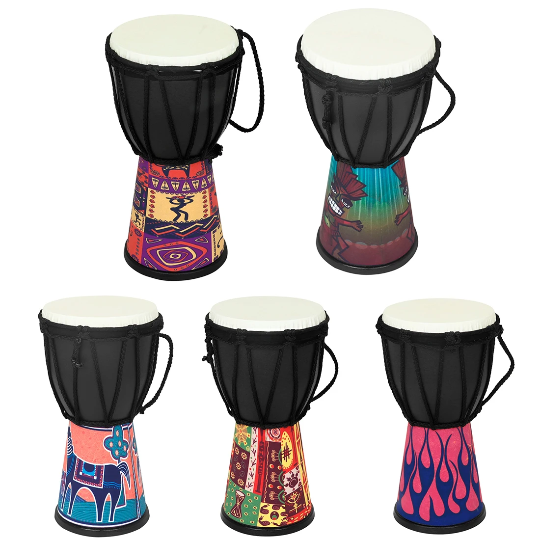 African Drum Handheld Children - Musical Instrument Percussion 评论和价格