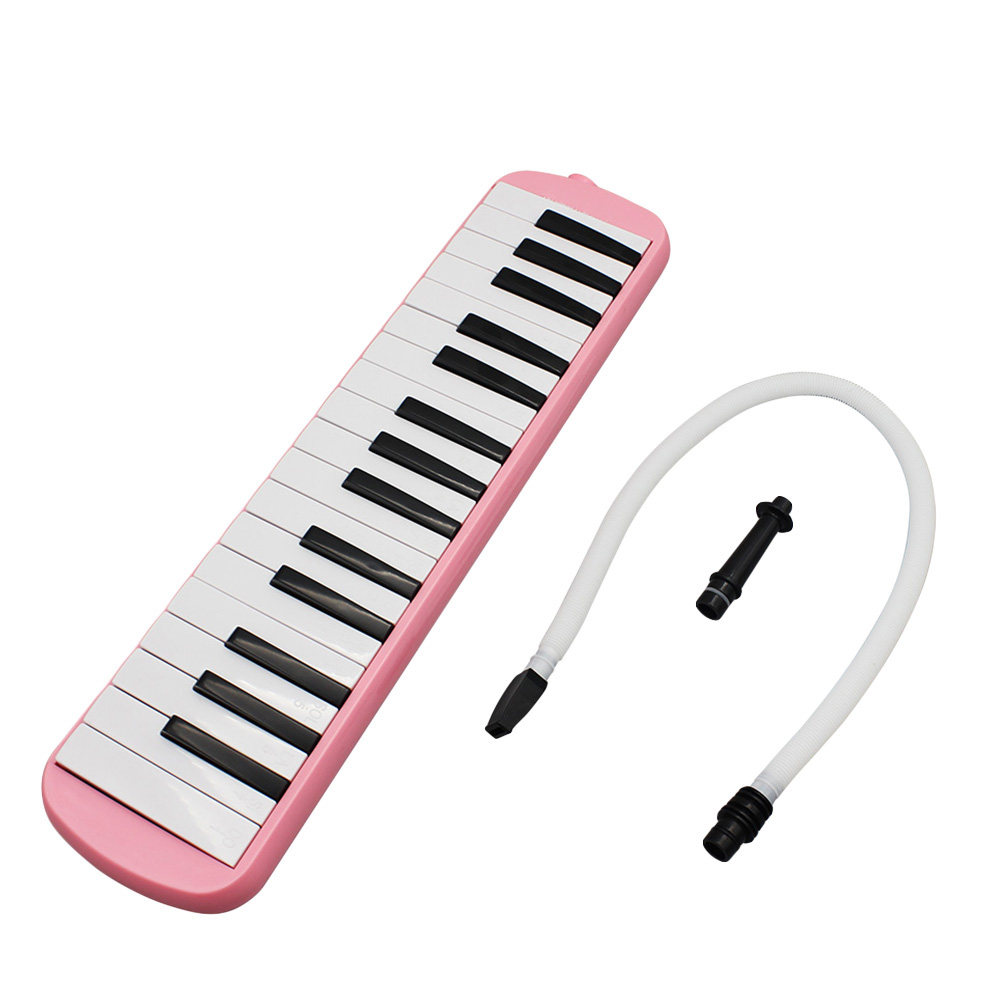 32 Keys Pink Melodica Pianica  - Musical Instrument I Play 评论和价格