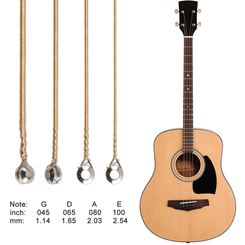 4 Strings Acoustic Bass  ANTI- - Musical Instrument With Strings 评论和价格