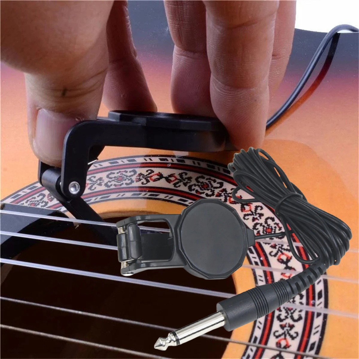 Audio Jack Clip On Pickup/2.5  - Violin Musical Instrument 评论和价格