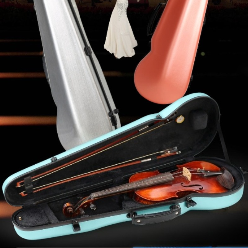 Carbon Fiber Violin Case Anti  - Musical Instrument Veena 评论和价格