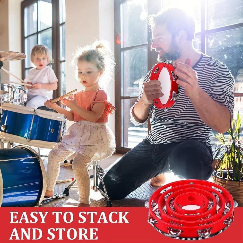 4/6/8/10 Inch Hand Held Drum M - Musical Instrument With Hand 评论和价格