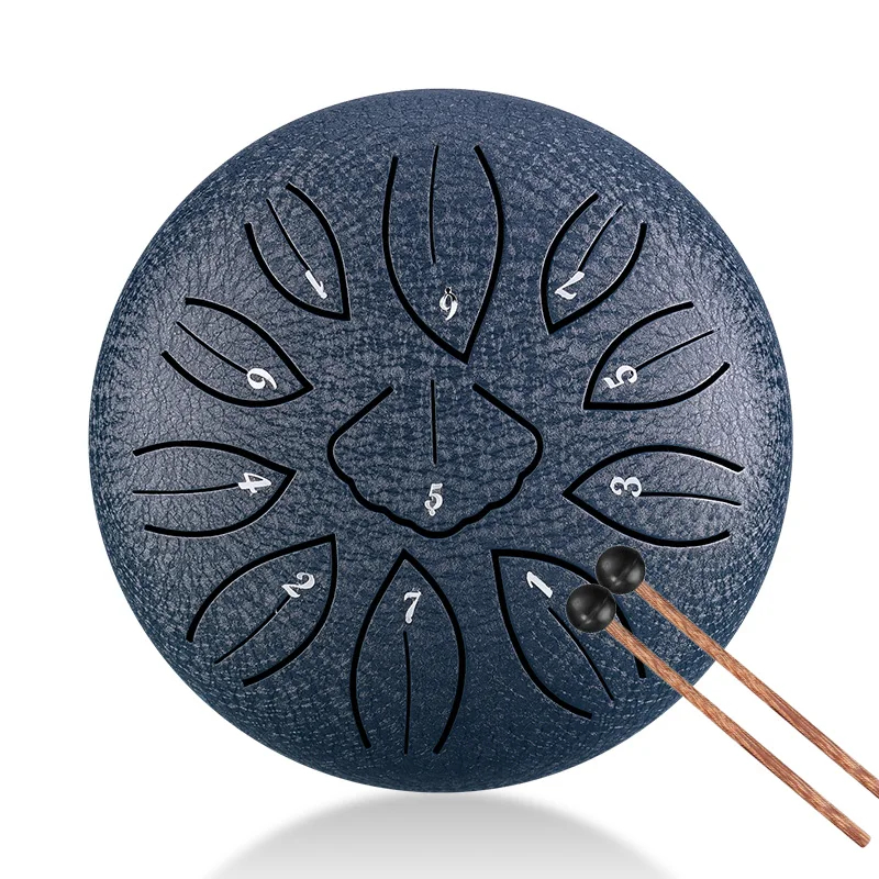 Hluru Steel Tongue Drum 6 Inch - Musical Instrument With Hand 评论和价格