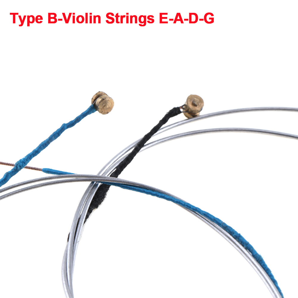 4pcs/set Violin Strings E-A-D- - Violin Musical Instrument 评论和价格