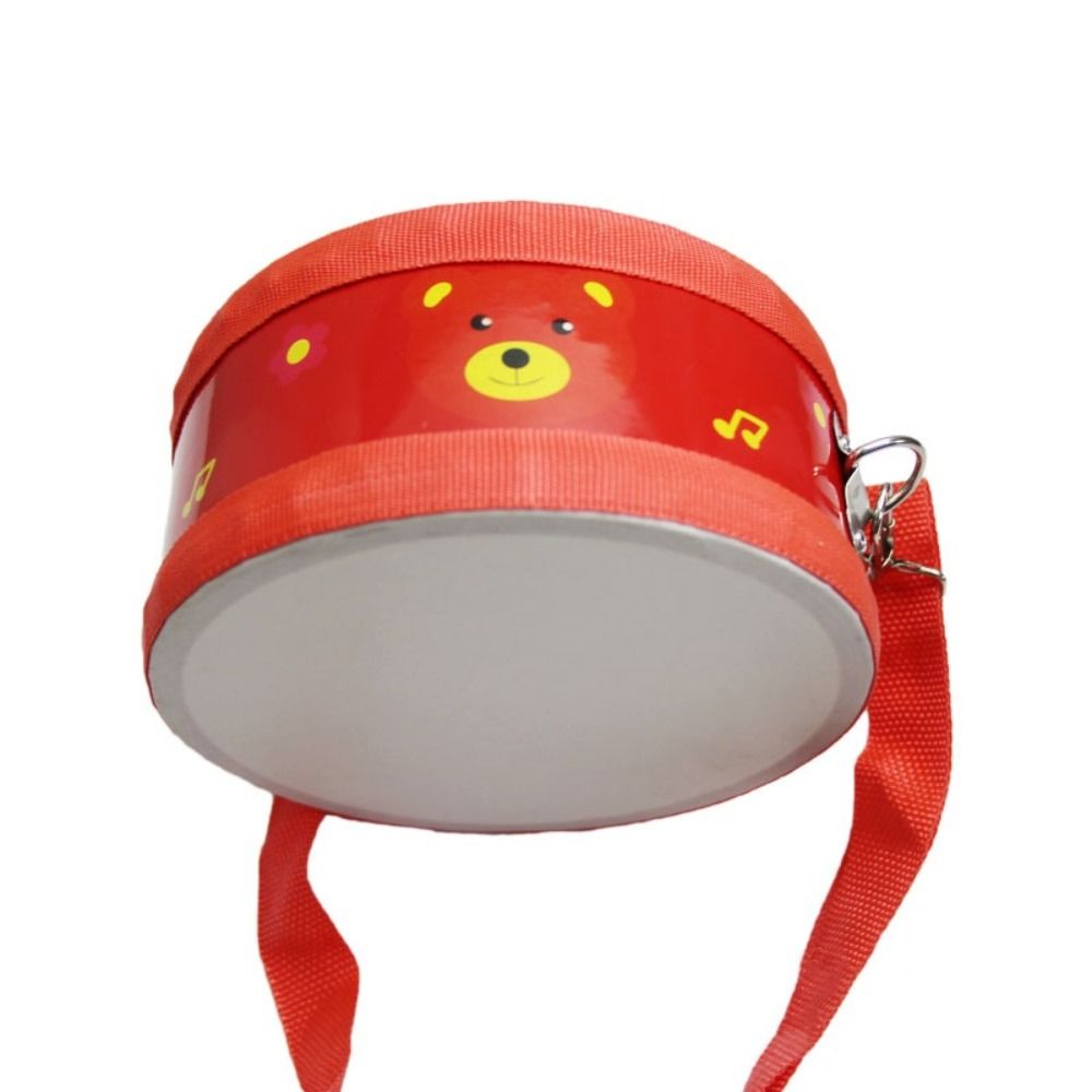 Wooden Children's Drum Double  - Musical Instrument With Hand 评论和价格