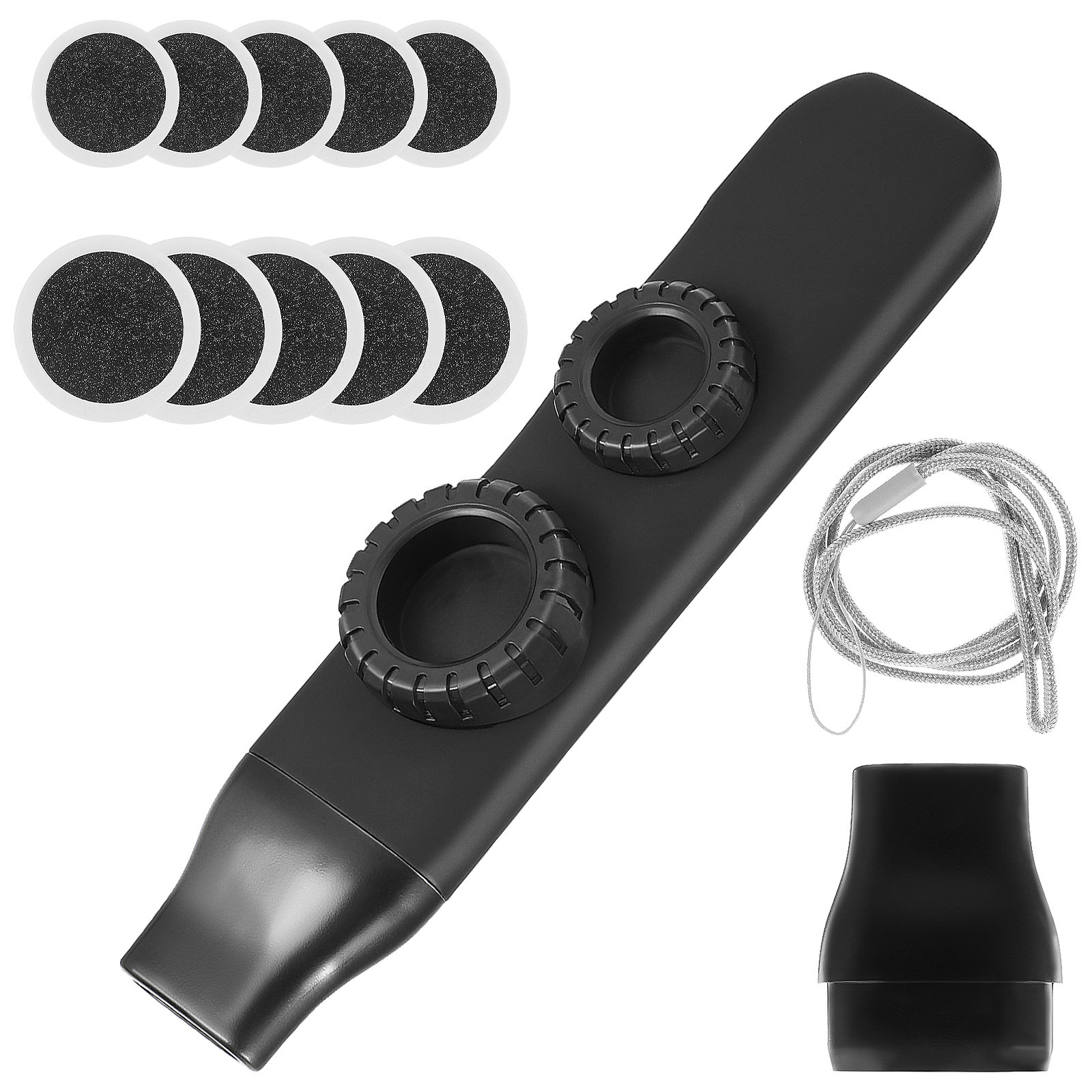 Double Flute Hole Kazoo Instru - Violin Musical Instrument 评论和价格