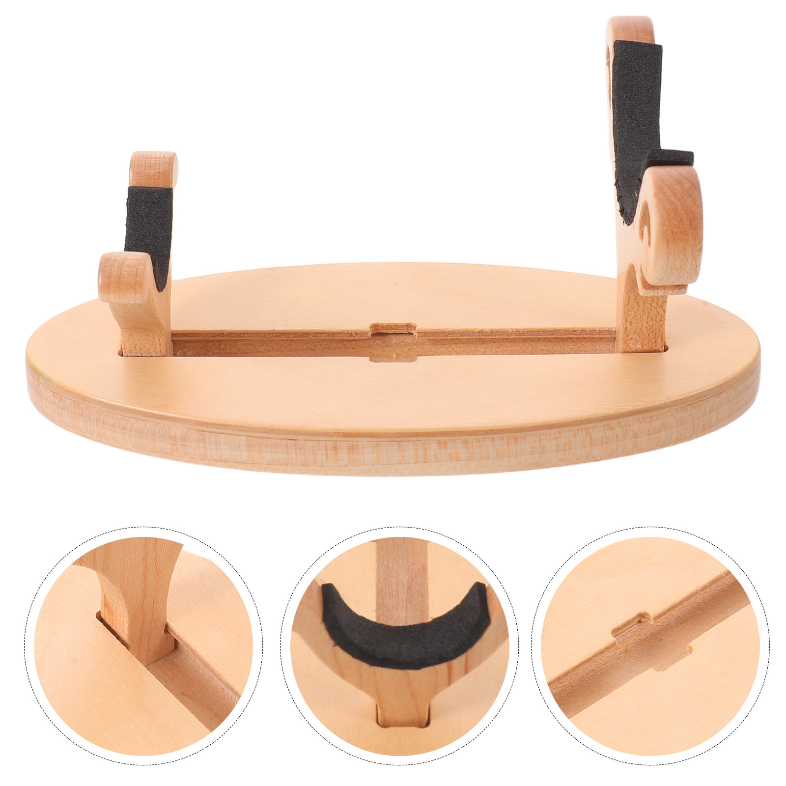 Wood Ocarina Stand Khaki Detac - Musical Instrument Flute 评论和价格
