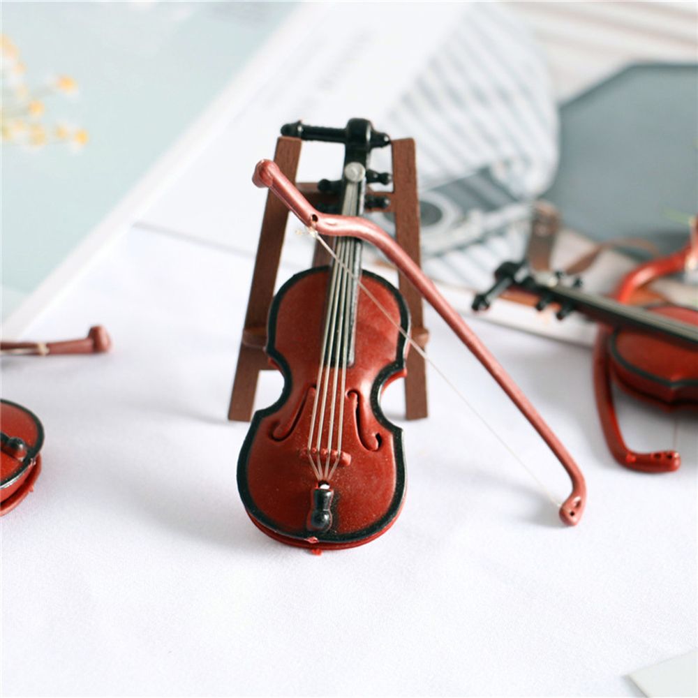 Miniature Doll Musical Instrum - Musical Instrument Veena 评论和价格