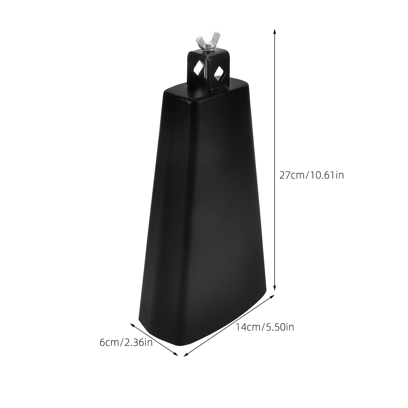 1Set Metal Cowbell Instrument  - Musical Instrument With Hand 评论和价格