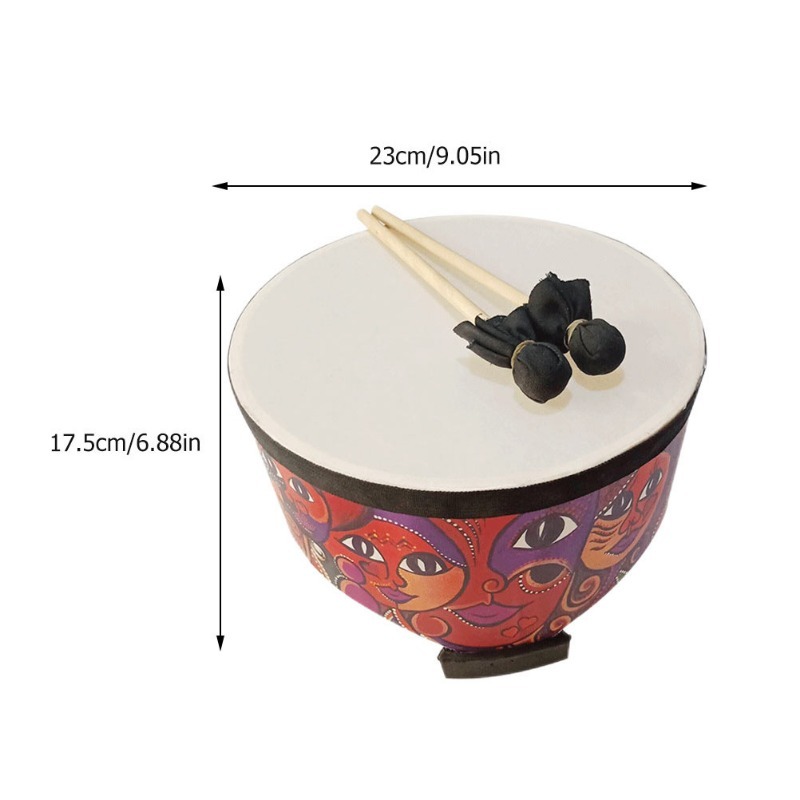 Drum Floor Kids Toy Percussion - Musical Instrument From India 评论和价格