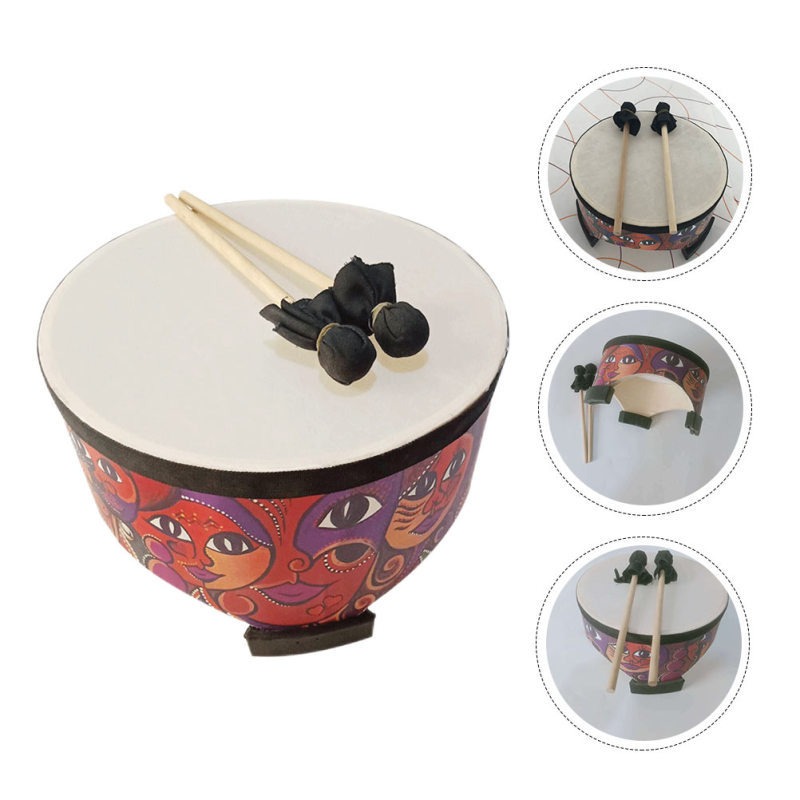 Drum Floor Kids Toy Percussion - Musical Instrument From India 评论和价格
