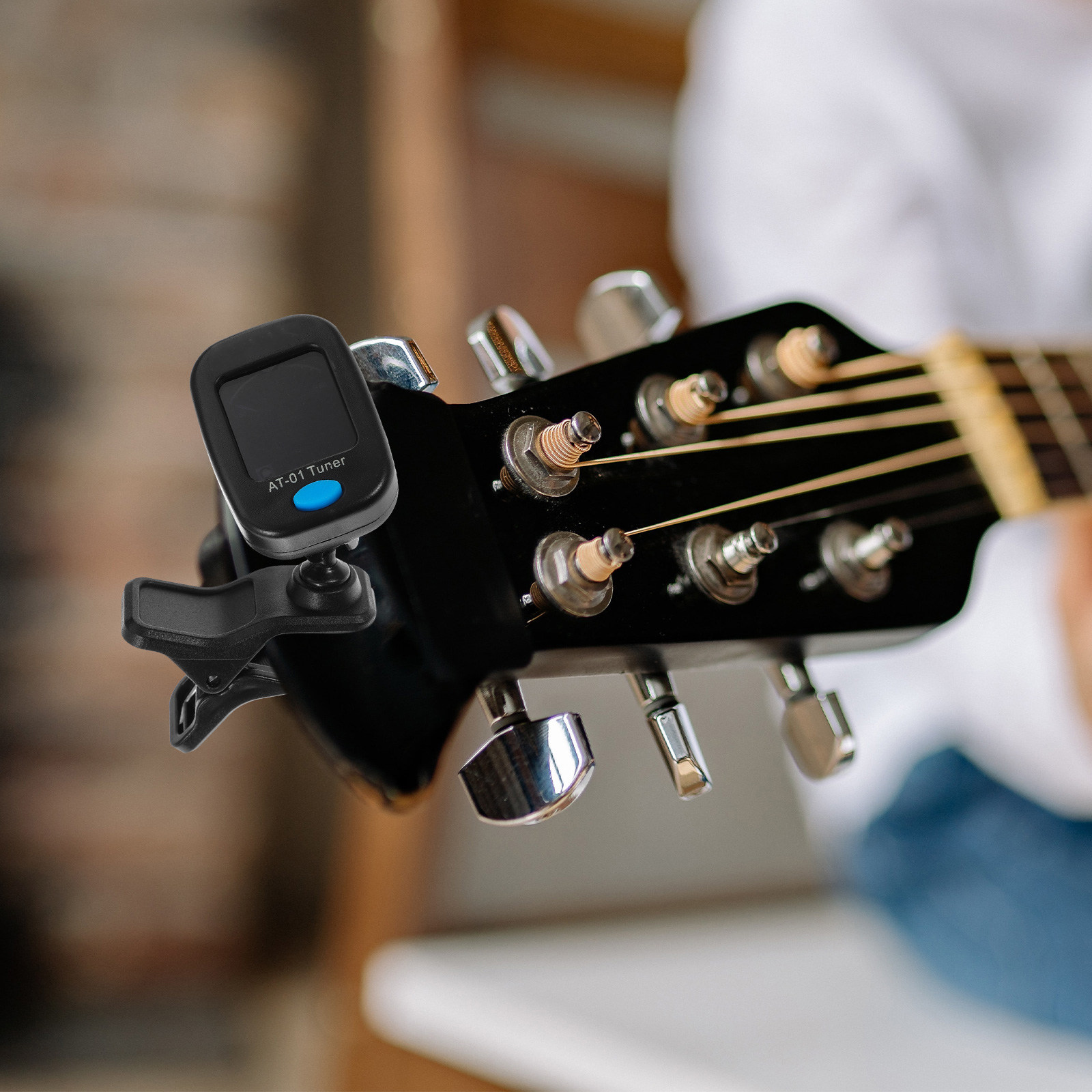 Universal Tuner for Guitar Vio - Violin Musical Instrument 评论和价格