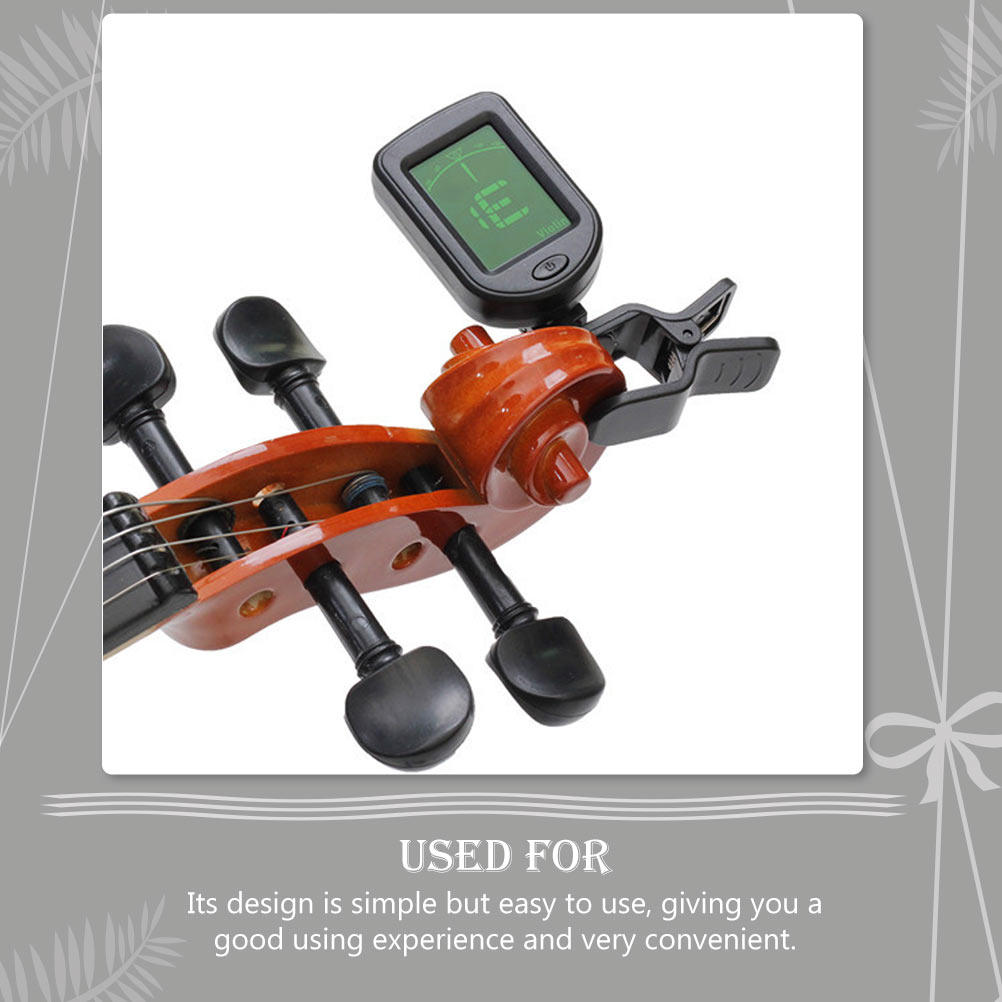 Universal Tuner for Guitar Vio - Violin Musical Instrument 评论和价格