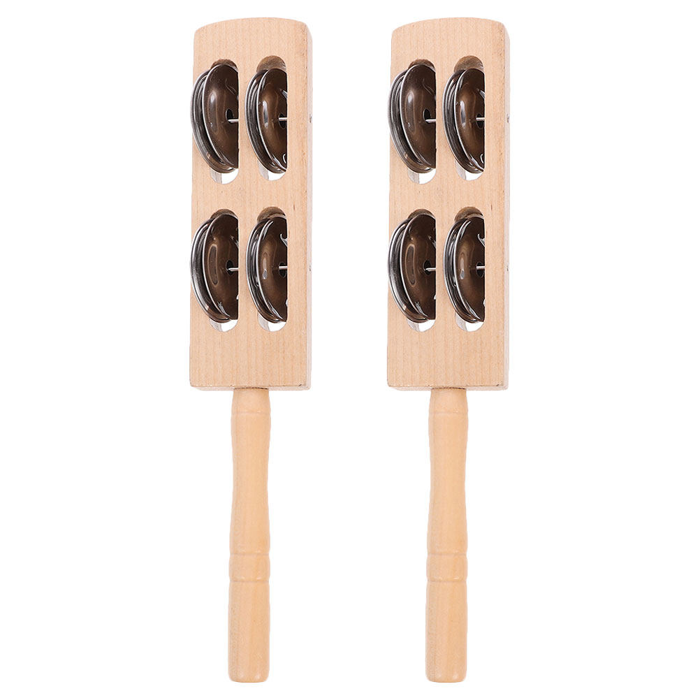 2Pcs Percussion Instrument Bel - A Musical Instrument You Shake 评论和价格