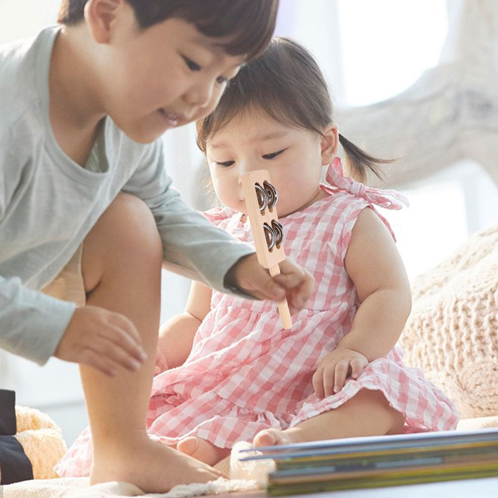 2Pcs Percussion Instrument Bel - A Musical Instrument You Shake 评论和价格