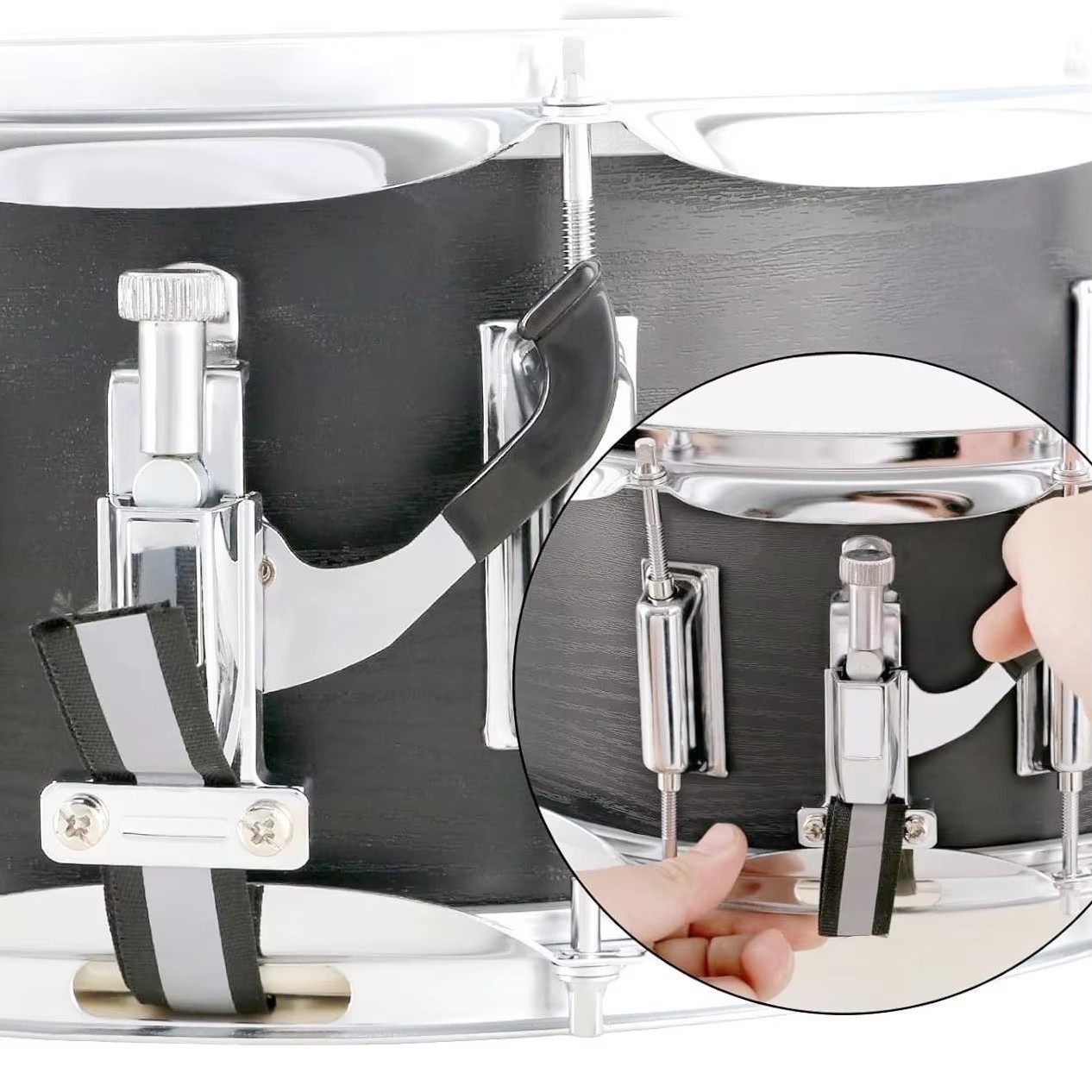Wood‑grain Marching Drums Marc - Musical Instrument Percussion 评论和价格
