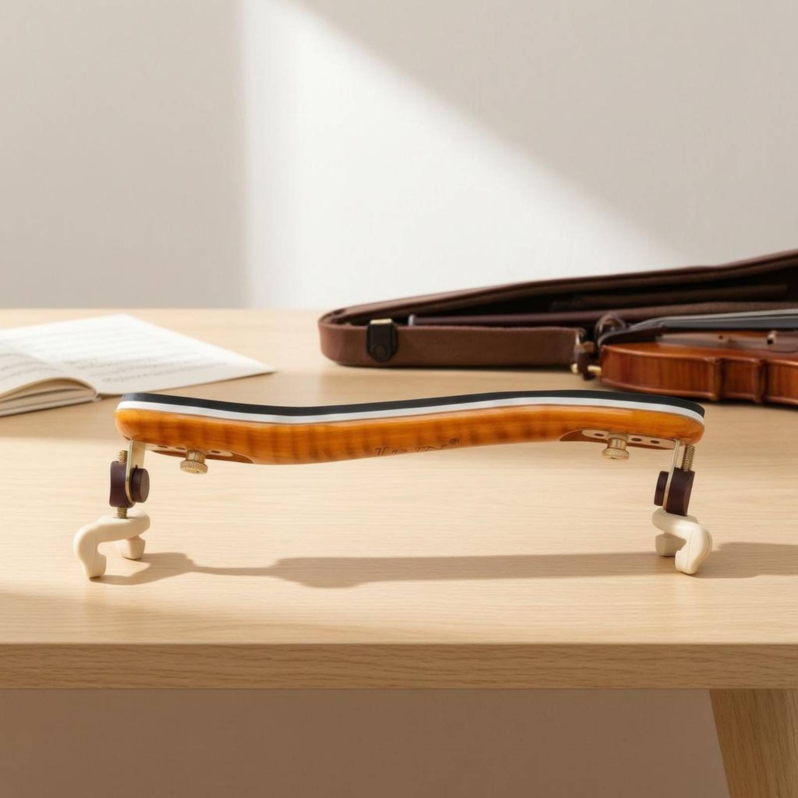 4/4 Violin Shoulder Rest Long- - Violin Musical Instrument 评论和价格