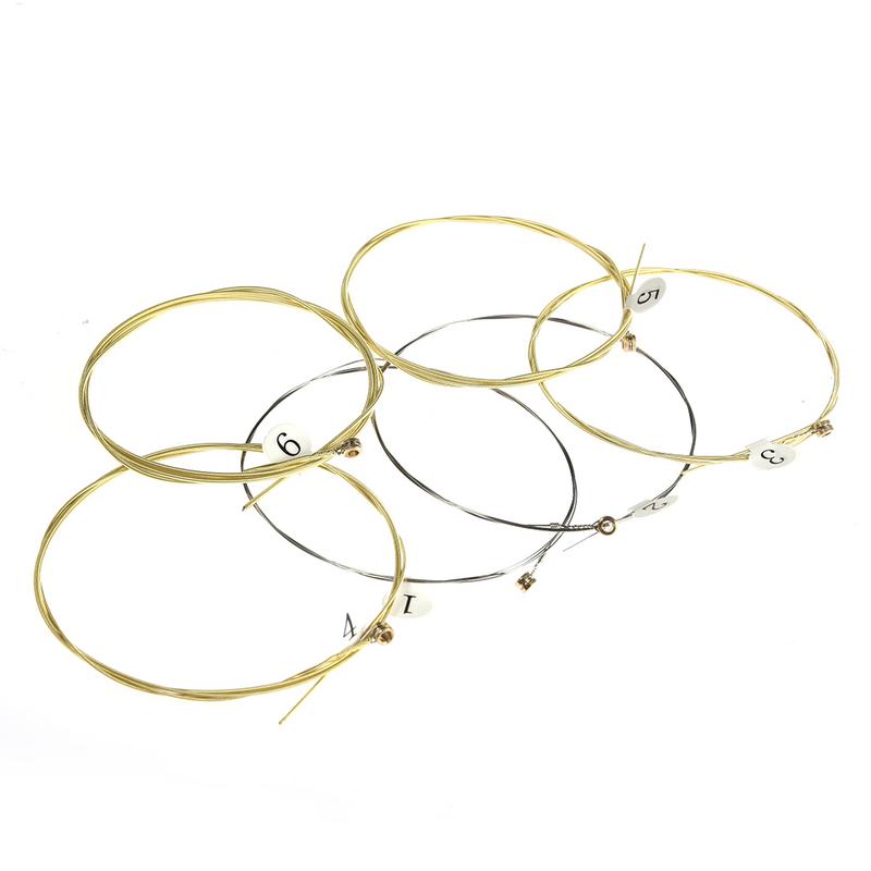 hot sale 6pcs/set Acoustic Gui - Musical Instrument With Strings 评论和价格