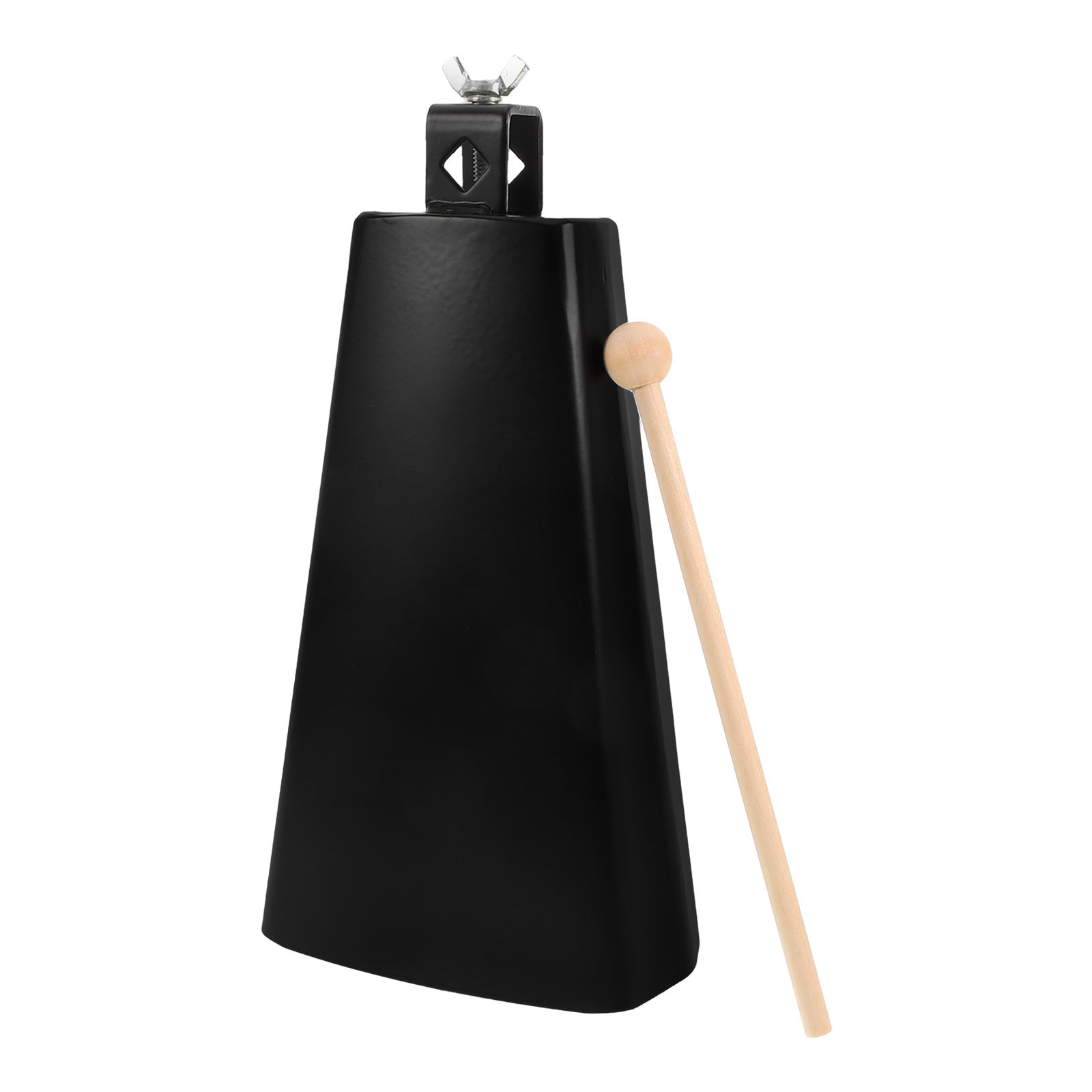 1Set Metal Cowbell Instrument  - Musical Instrument With Hand 评论和价格