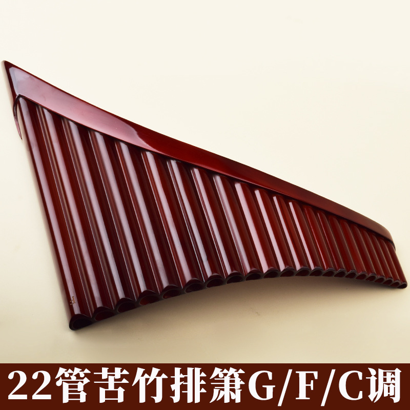 Pan Flute 22 Pipes, High-Quali - Musical Instrument Flute 评论和价格