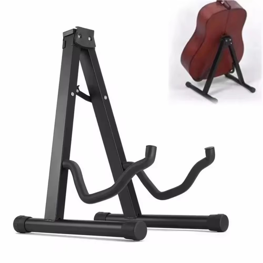 Portable Foldable Guitar Stand - Musical Instrument With Strings 评论和价格