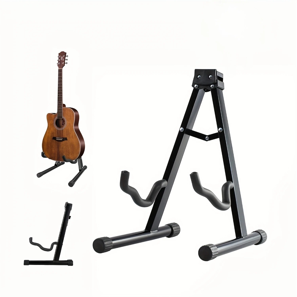 Portable Foldable Guitar Stand - Musical Instrument With Strings 评论和价格
