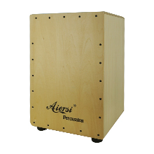 Colour Wood Hand Cajon Box Dru - Musical Instrument Percussion 评论和价格