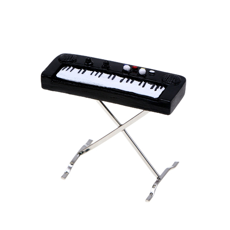 1:12 Dollhouse Miniature Elect - Musical Instrument Of Keyboard 评论和价格